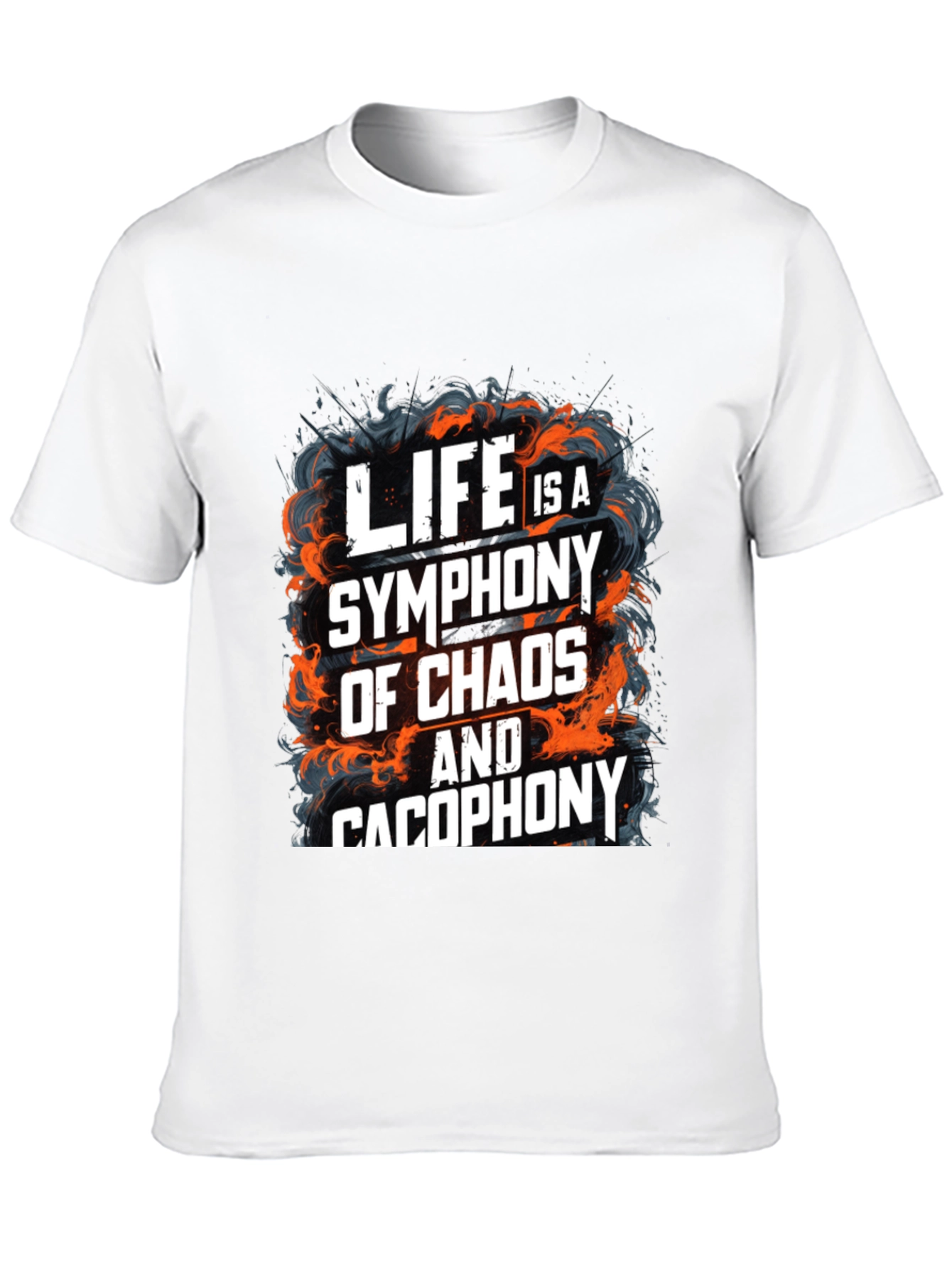 Lifes Symphony Graphic Tee - Chaos & Cacophony