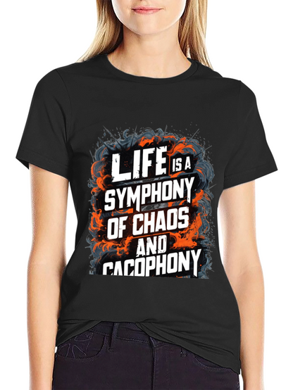 Lifes Symphony Graphic Tee - Chaos & Cacophony