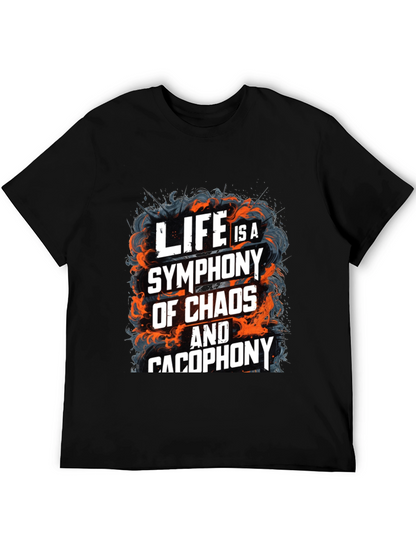 Lifes Symphony Graphic Tee - Chaos & Cacophony