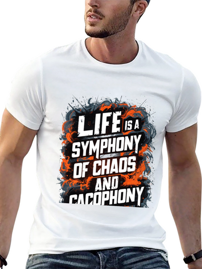 Lifes Symphony Graphic Tee - Chaos & Cacophony