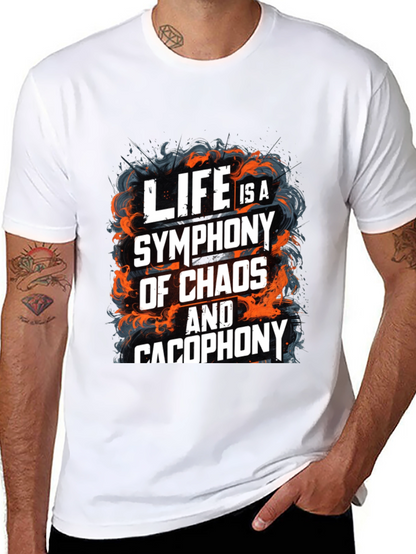 Lifes Symphony Graphic Tee - Chaos & Cacophony
