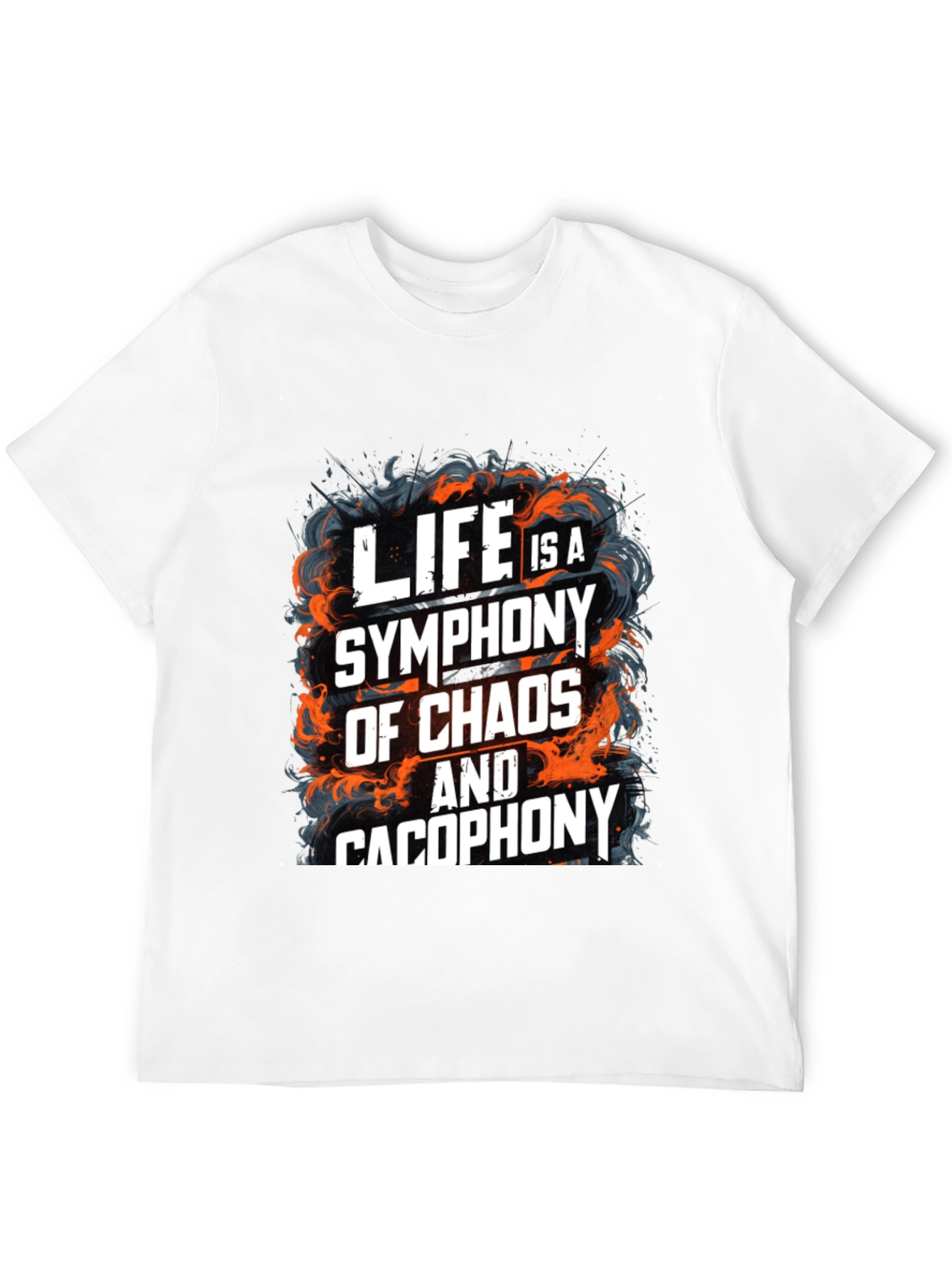 Lifes Symphony Graphic Tee - Chaos & Cacophony