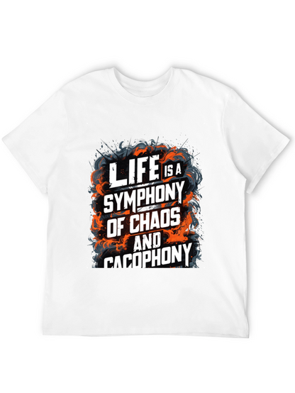 Lifes Symphony Graphic Tee - Chaos & Cacophony