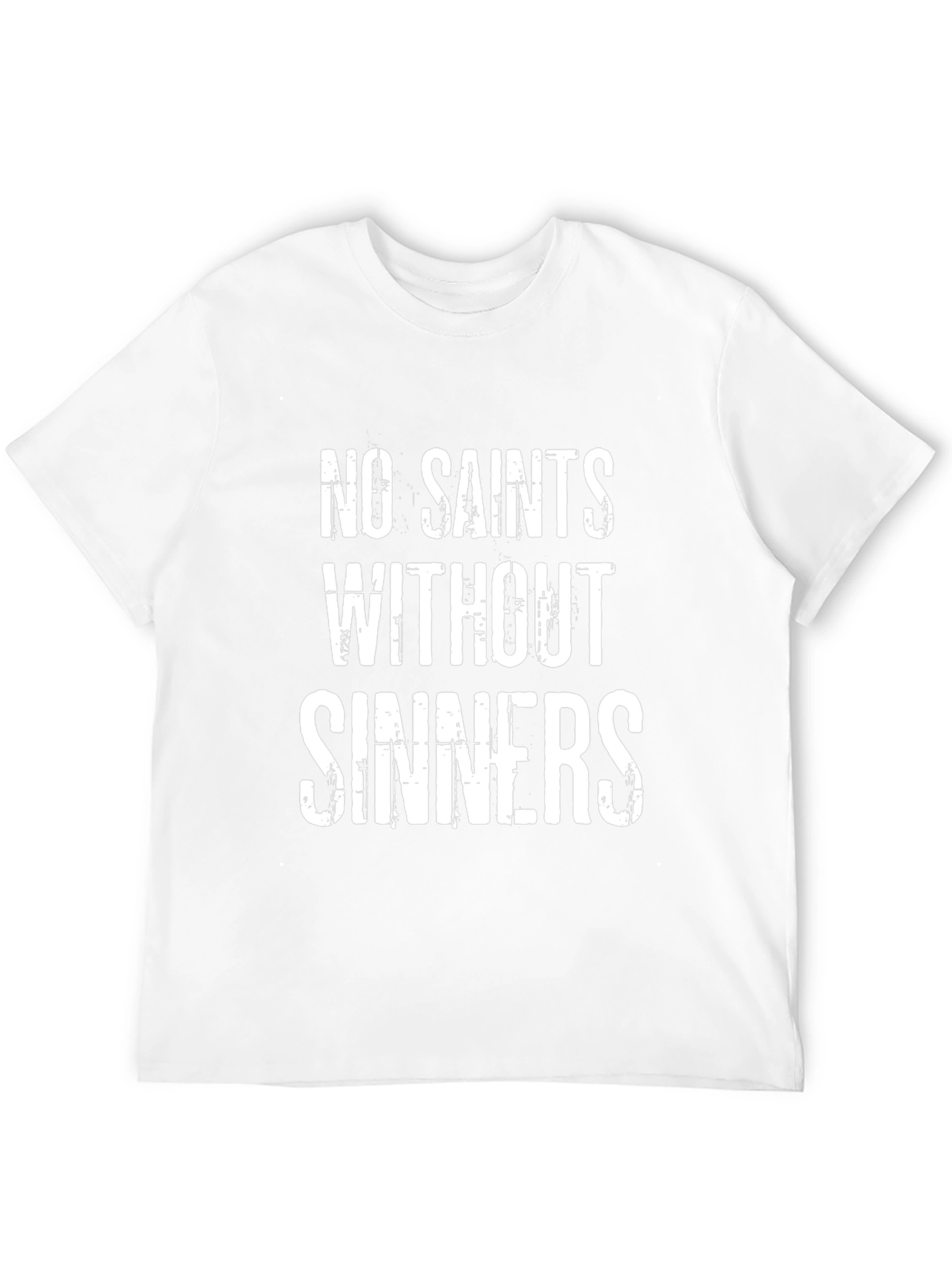 No Saints Without Sinners Black T-Shirt