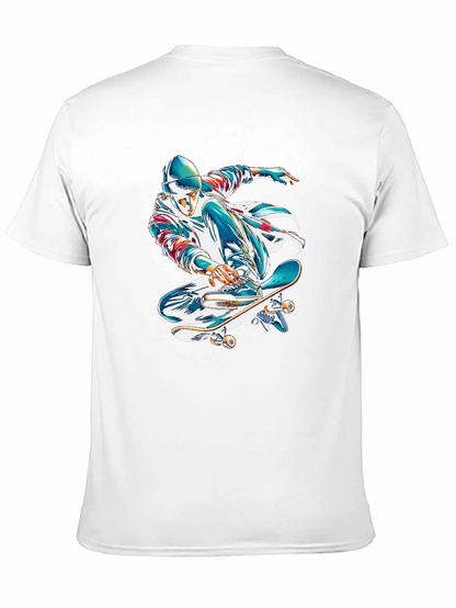 Skater Graphic Black T-Shirt