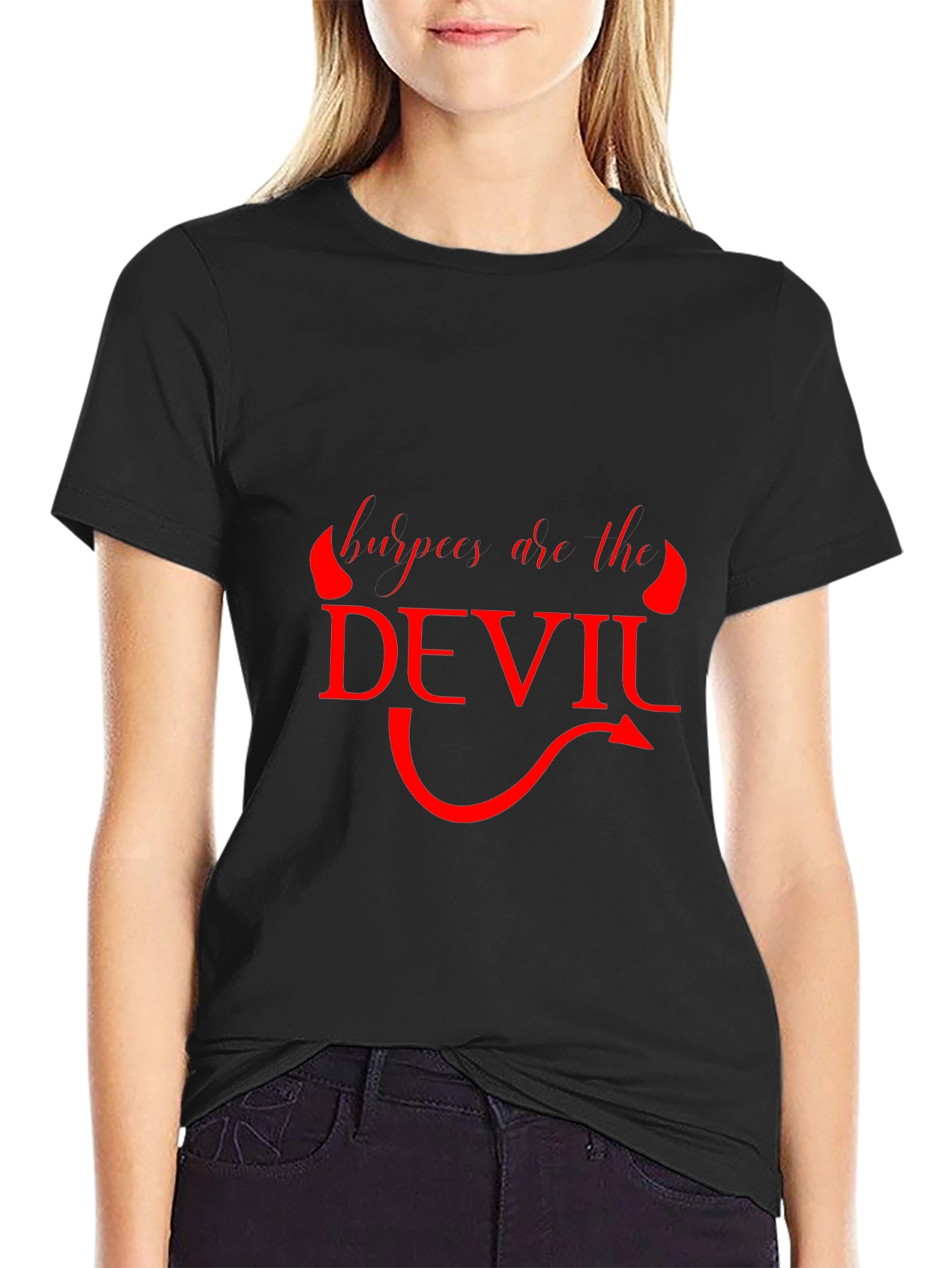 Burpees Are The Devil Graphic T-Shirt