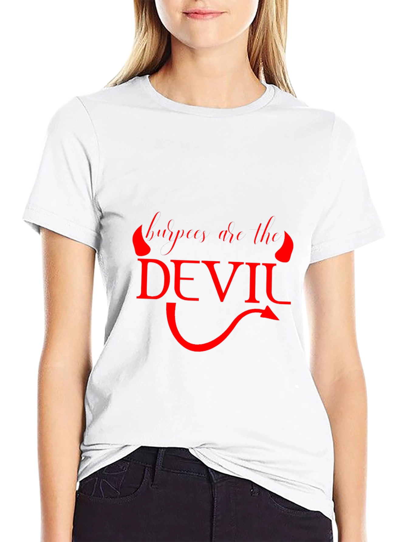 Burpees Are The Devil Graphic T-Shirt