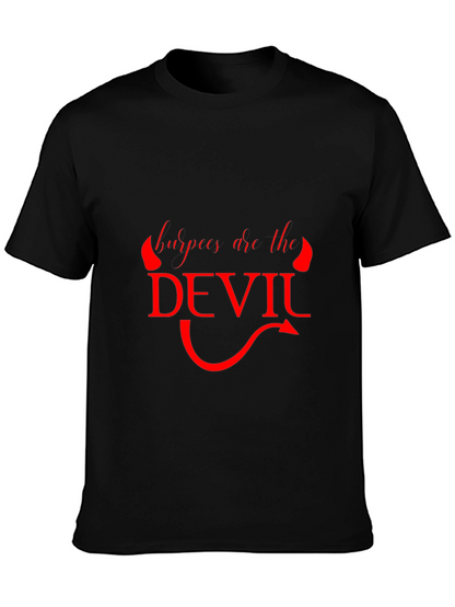 Burpees Are The Devil Graphic T-Shirt