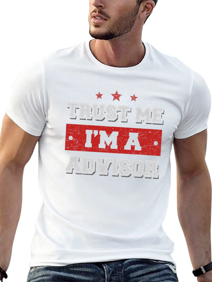 Trust Me Im An Advisor Black T-Shirt