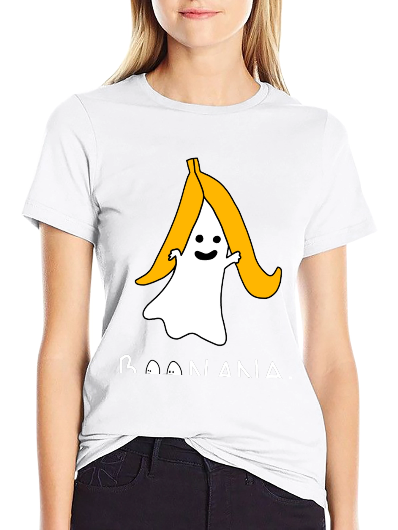 Boo-nana T-Shirt - Funny Ghost Banana Halloween Tee