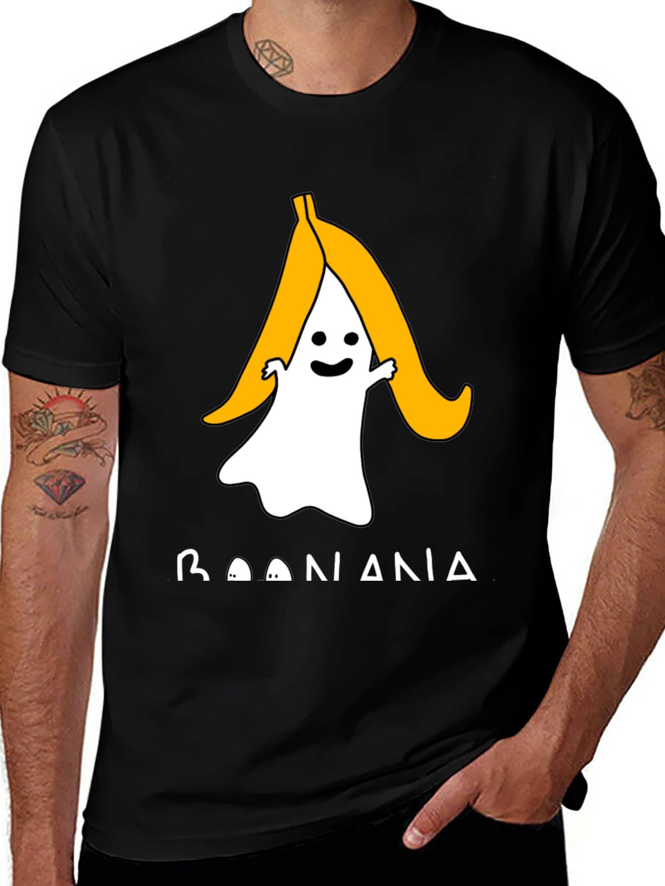 Boo-nana T-Shirt - Funny Ghost Banana Halloween Tee
