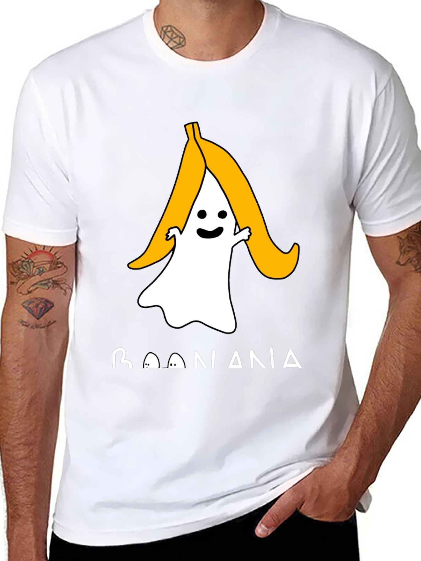 Boo-nana T-Shirt - Funny Ghost Banana Halloween Tee