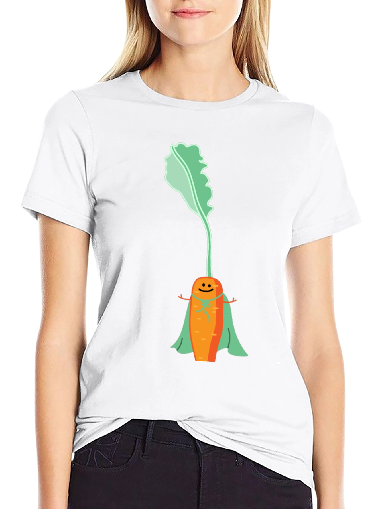 Superhero Carrot Graphic Tee