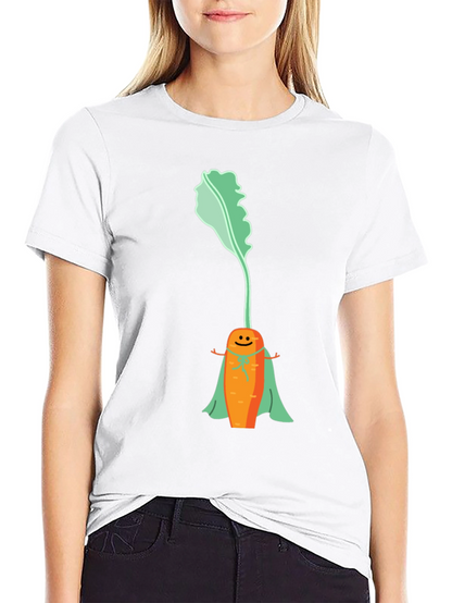 Superhero Carrot Graphic Tee