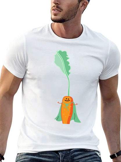 Superhero Carrot Graphic Tee
