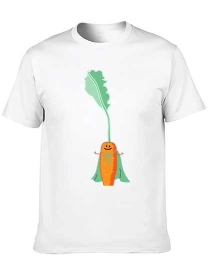 Superhero Carrot Graphic Tee