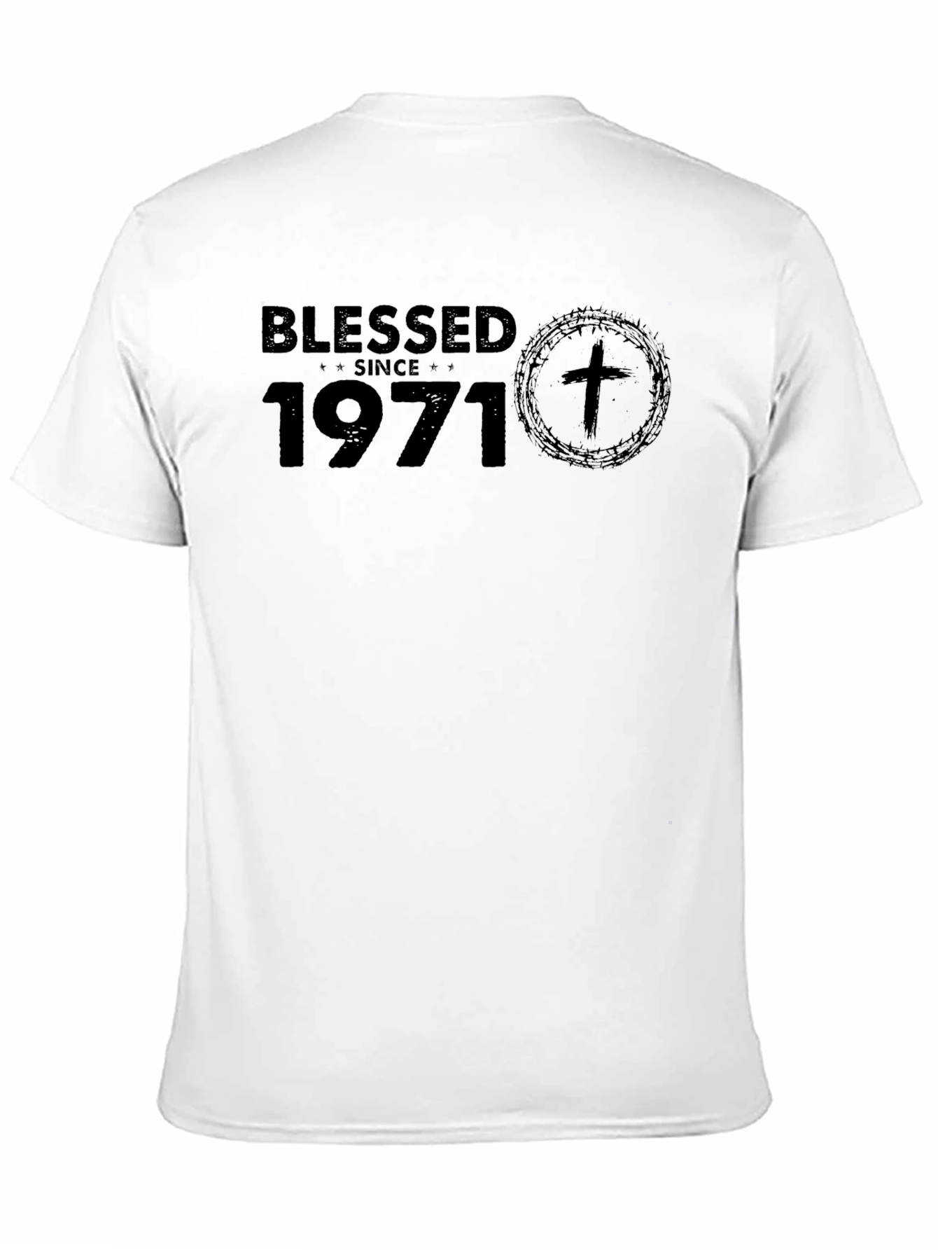 Blessed Since 1971 Graphic T-Shirt