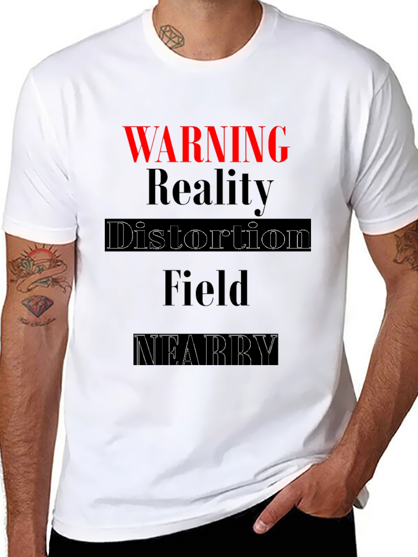 Warning Reality Distortion Field T-Shirt