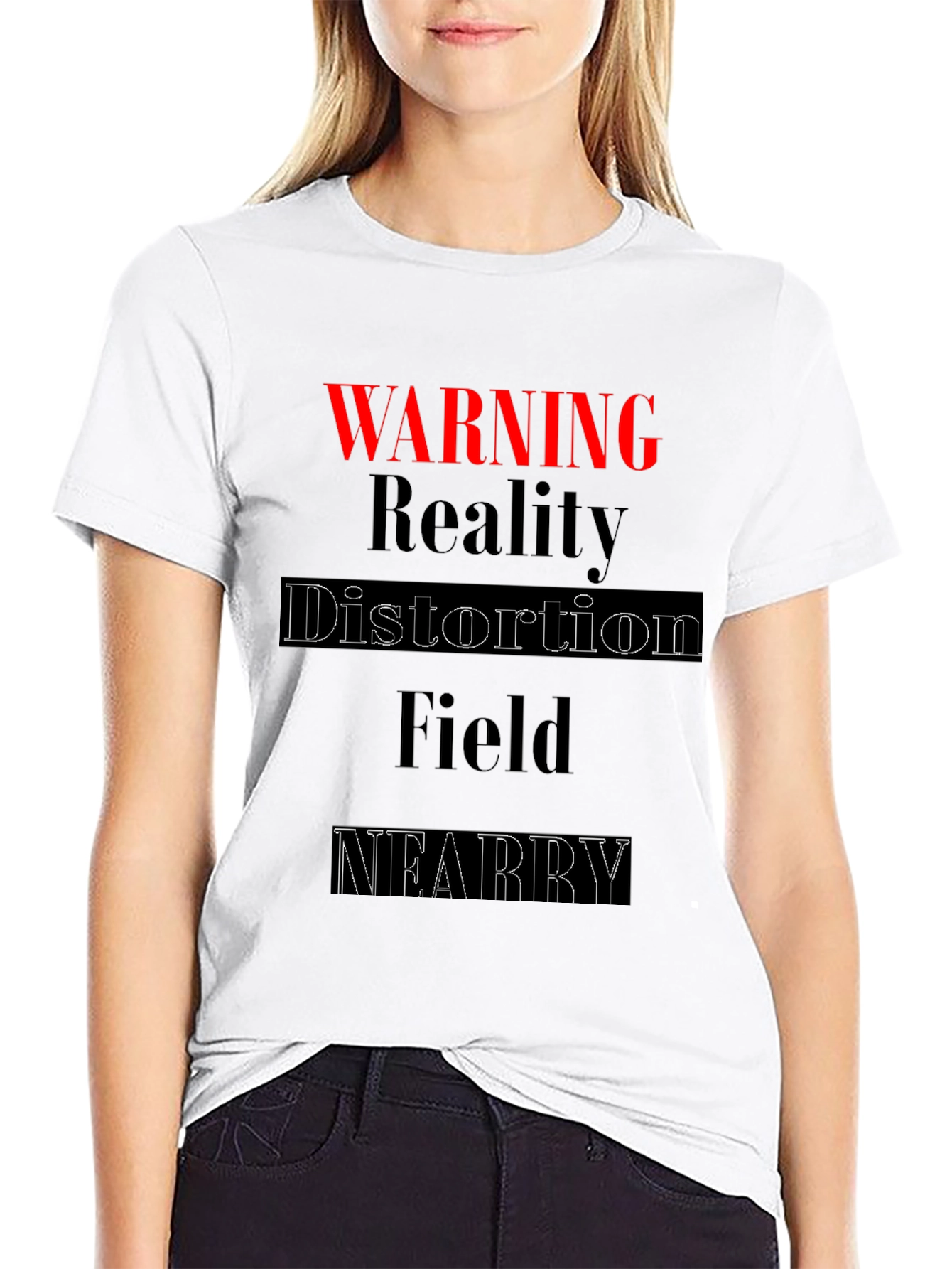 Warning Reality Distortion Field T-Shirt