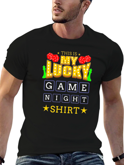 Lucky Game Night Shirt - Fun Graphic Tee