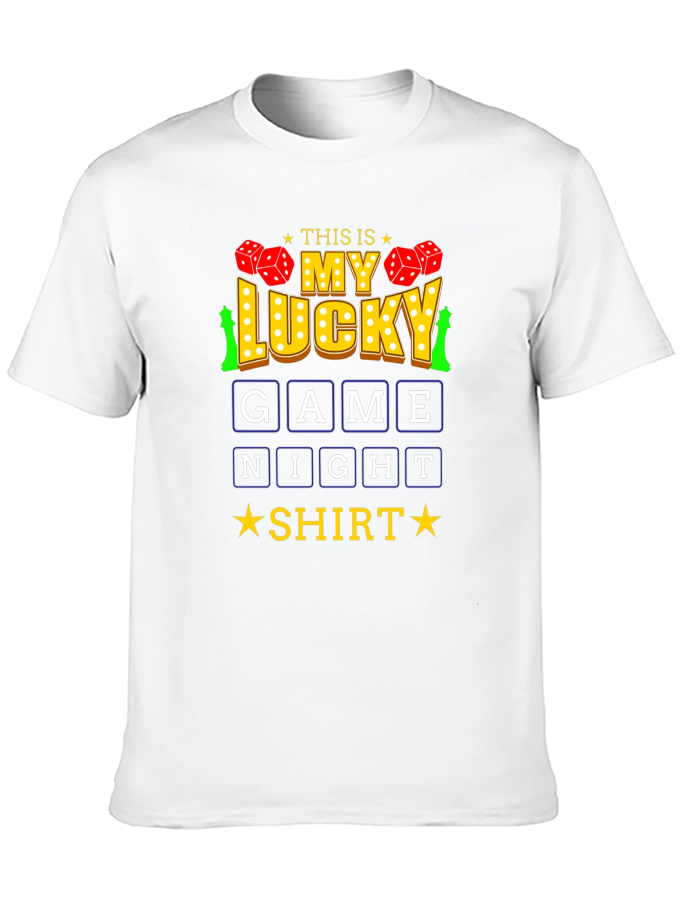 Lucky Game Night Shirt - Fun Graphic Tee