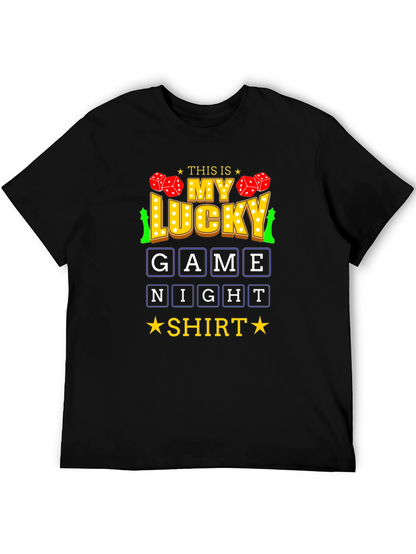 Lucky Game Night Shirt - Fun Graphic Tee