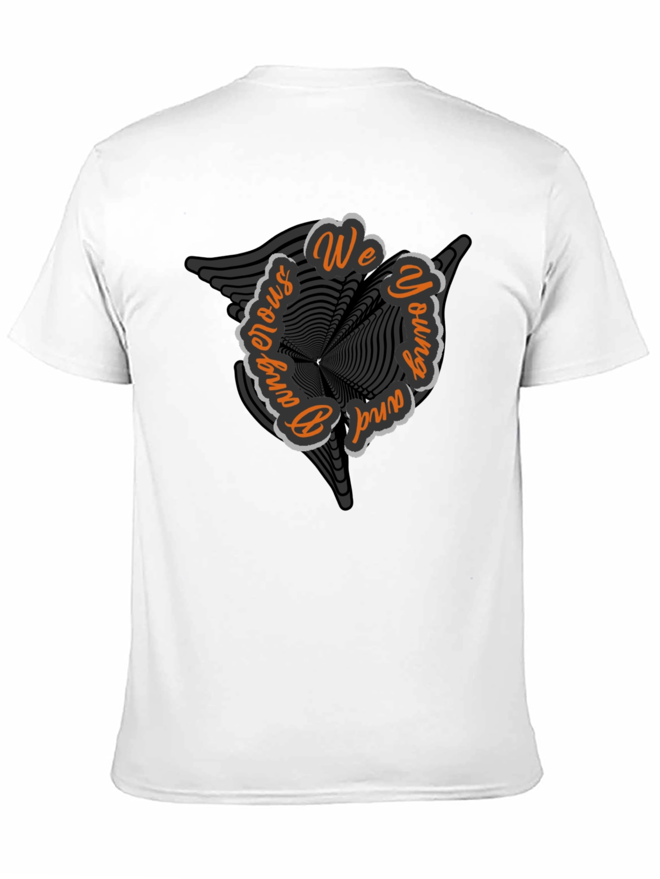 Edgy Graphic Tee - We Young & Dangerous