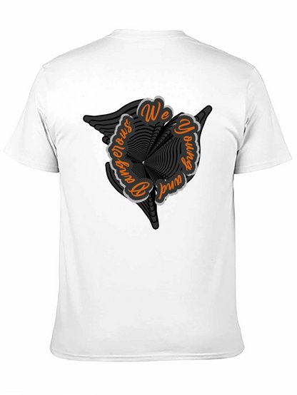 Edgy Graphic Tee - We Young & Dangerous