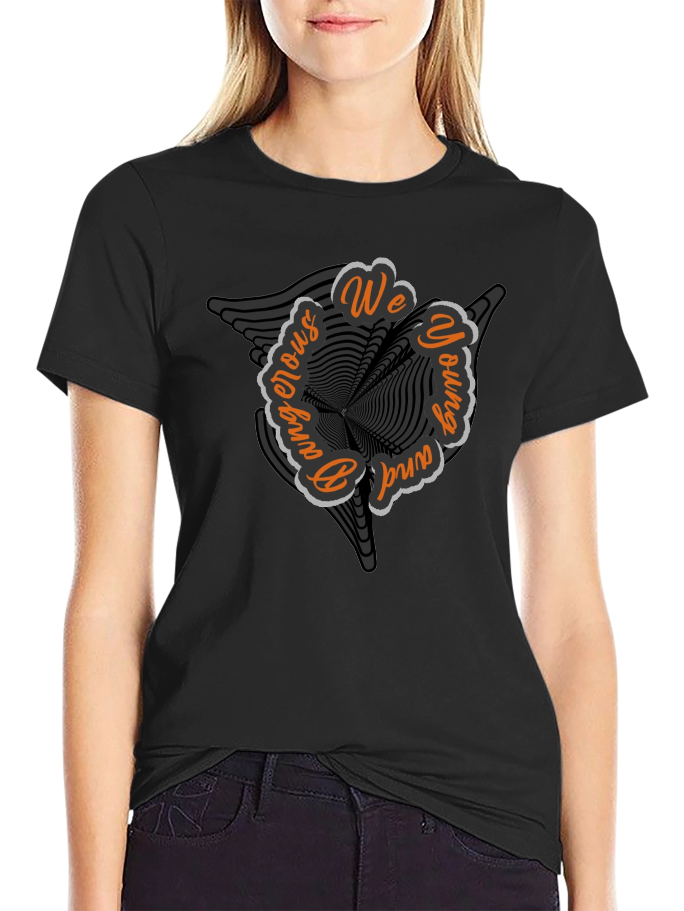 Edgy Graphic Tee - We Young & Dangerous