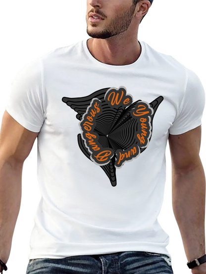 Edgy Graphic Tee - We Young & Dangerous