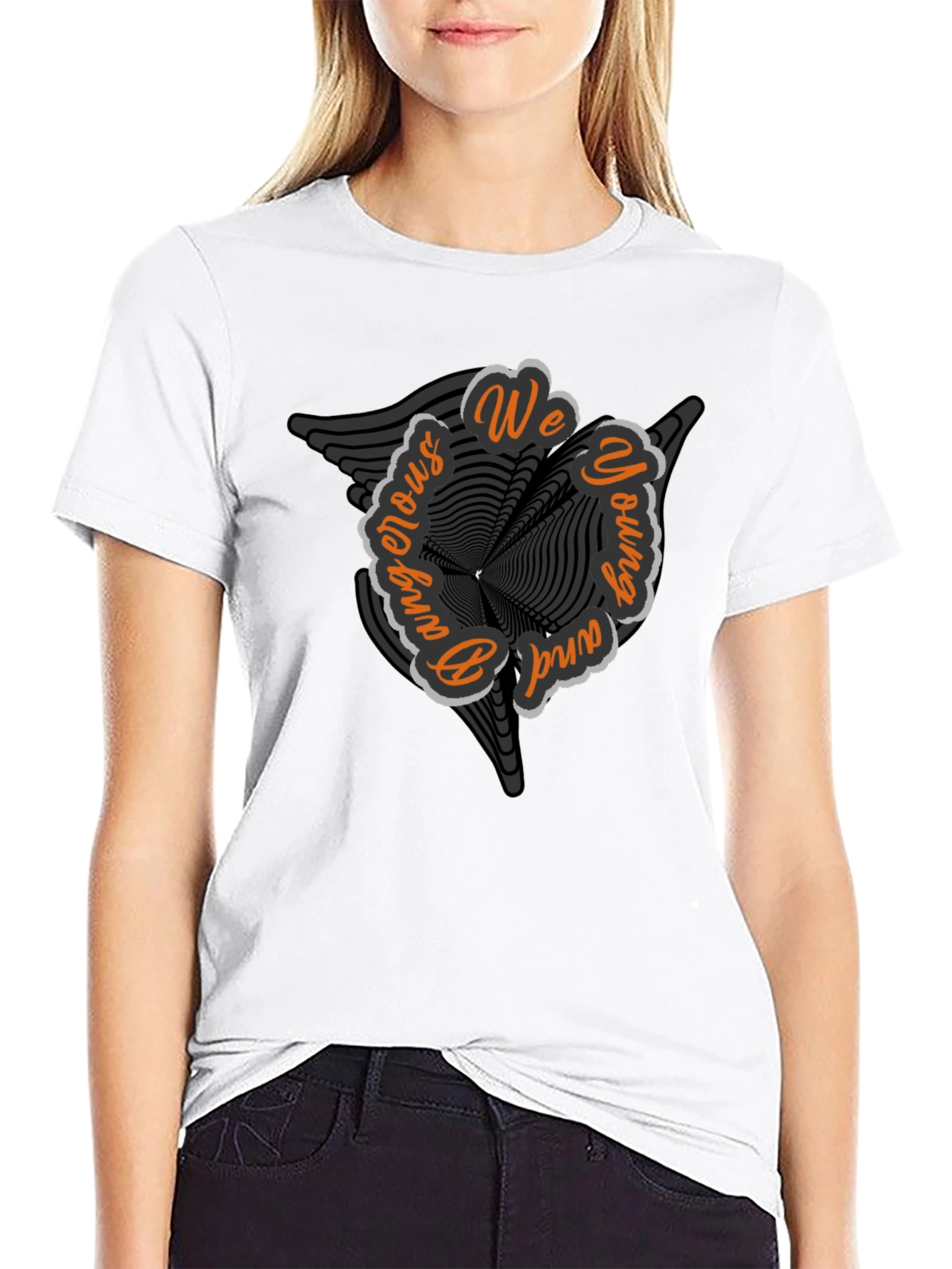 Edgy Graphic Tee - We Young & Dangerous