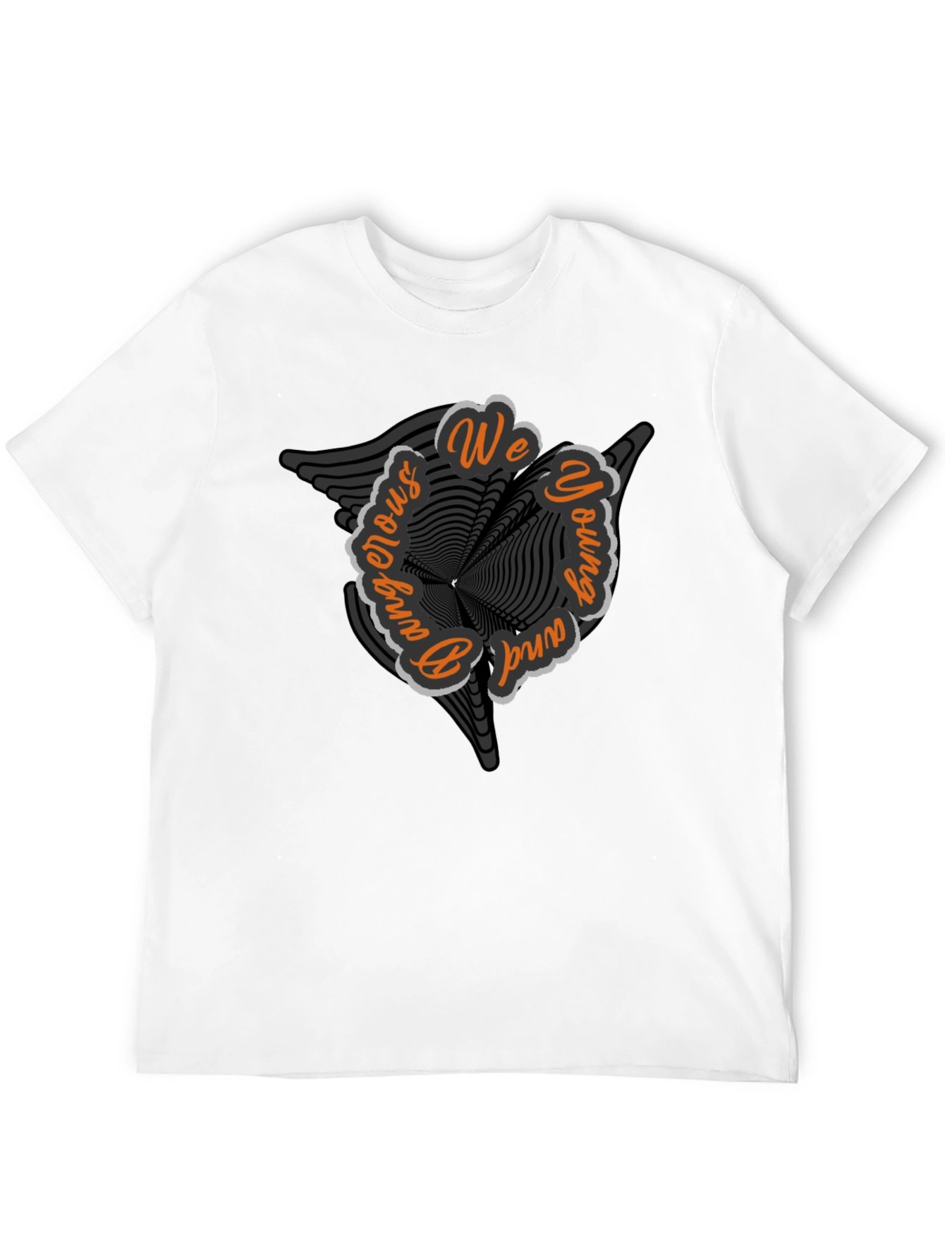 Edgy Graphic Tee - We Young & Dangerous