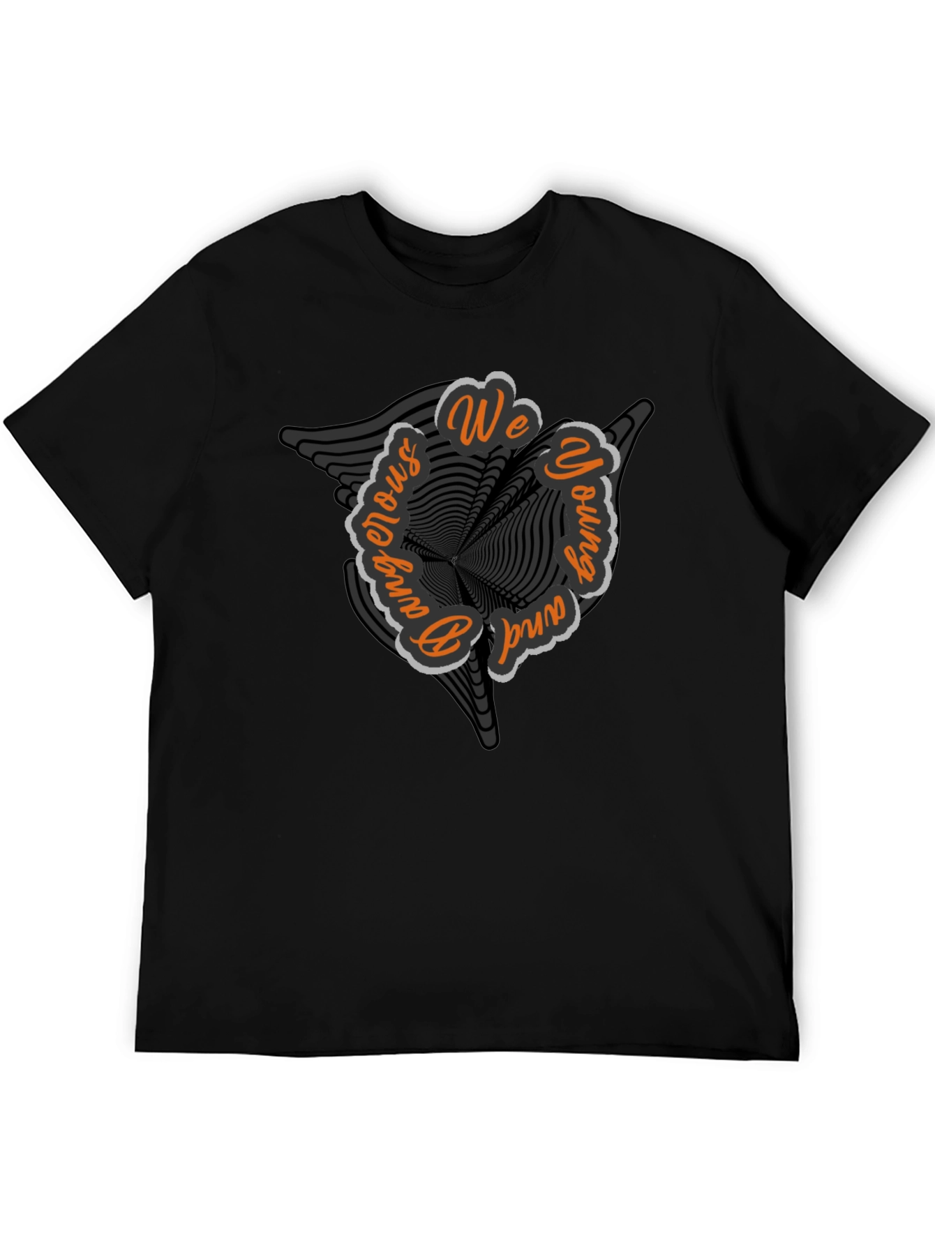 Edgy Graphic Tee - We Young & Dangerous