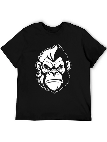 Cool Gorilla Graphic Tee - Black