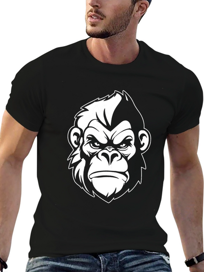 Cool Gorilla Graphic Tee - Black