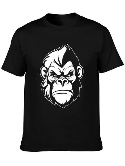Cool Gorilla Graphic Tee - Black
