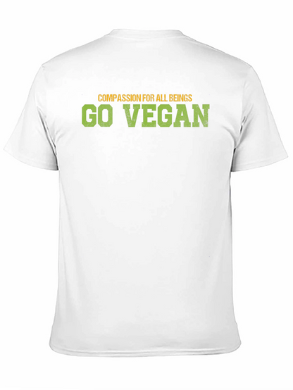 Go Vegan T-Shirt - Compassion for All Beings