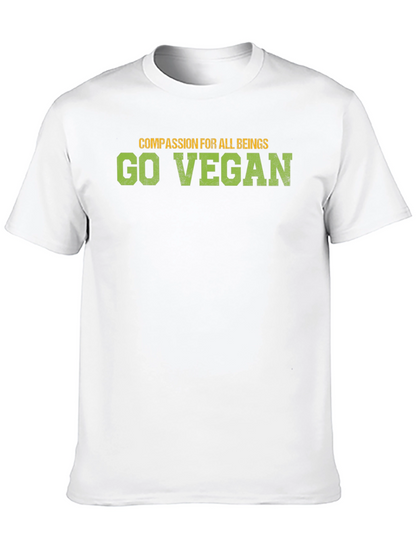 Go Vegan T-Shirt - Compassion for All Beings