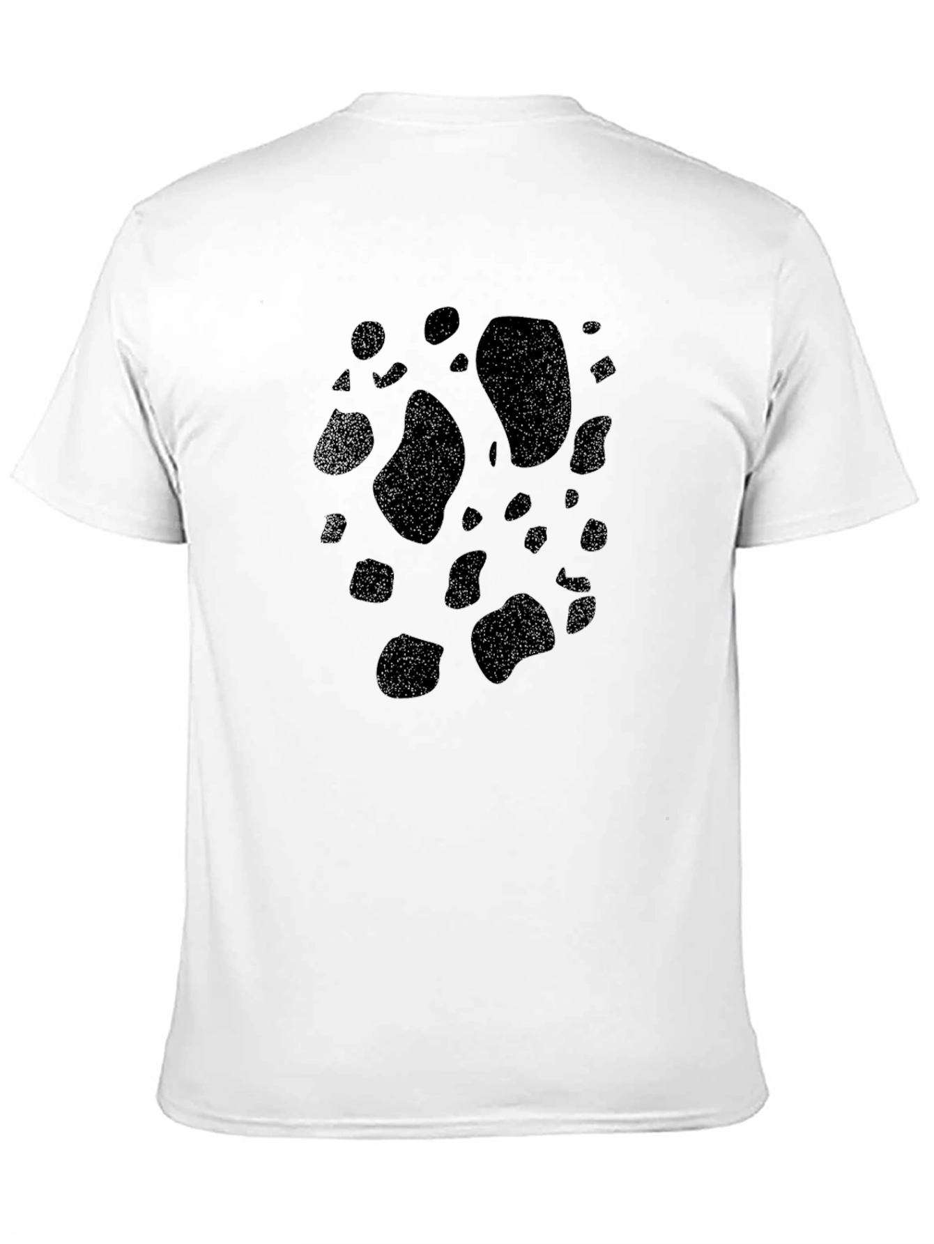 Black Cow Print T-Shirt
