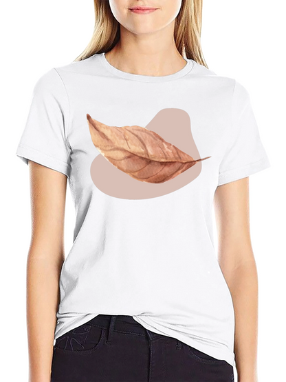 Autumn Leaf Graphic Tee - Stylish Casual Wear
