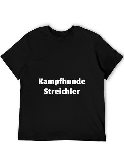 Kampfhund Streichler Black T-Shirt