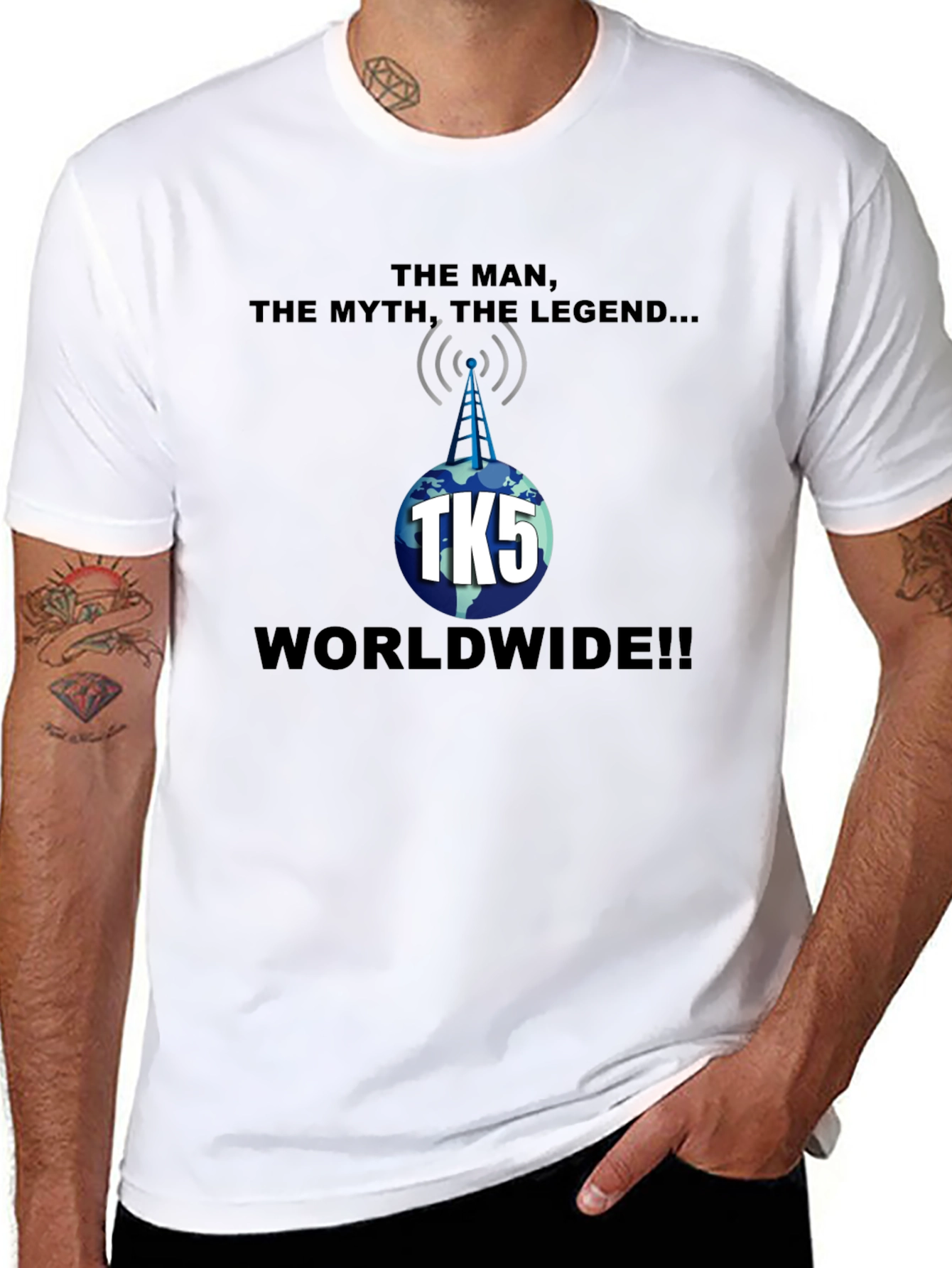 TK5 The Man The Myth The Legend T-Shirt