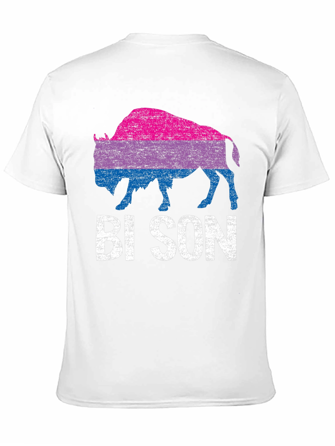 Bison Bi Pride T-Shirt - LGBTQ+ Pride Apparel