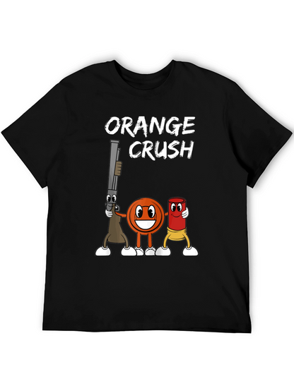 Orange Crush Clay Target Shooting T-Shirt