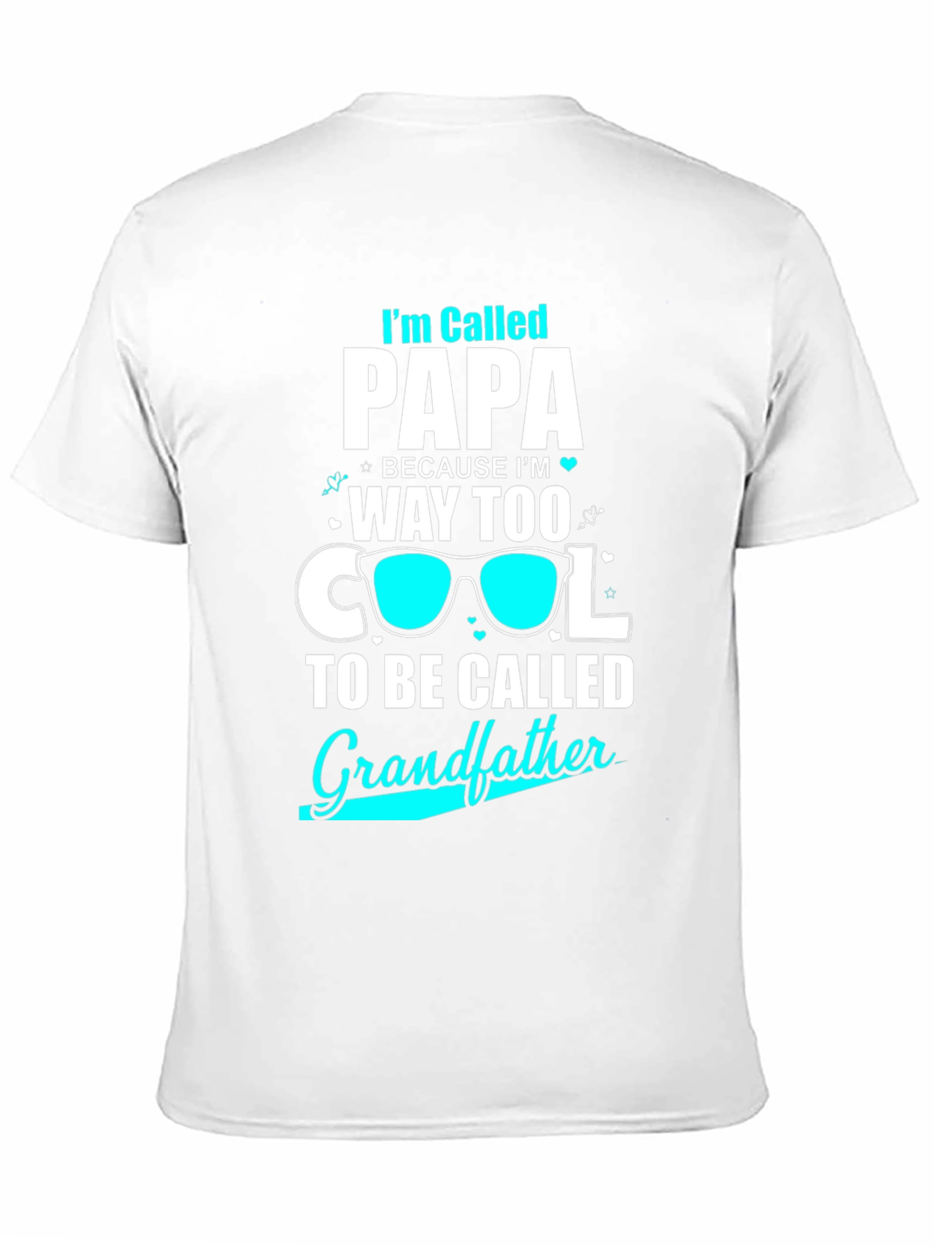 Cool Papa T-Shirt: Grandfather Humor Tee