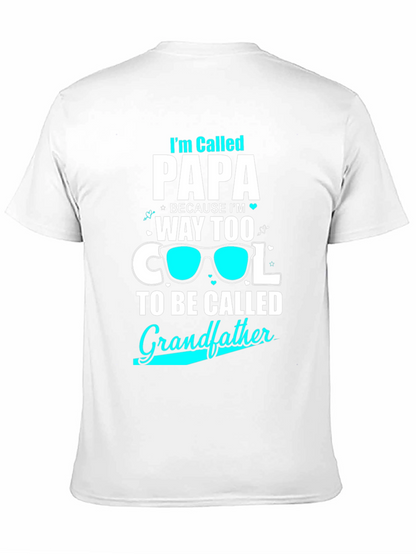 Cool Papa T-Shirt: Grandfather Humor Tee