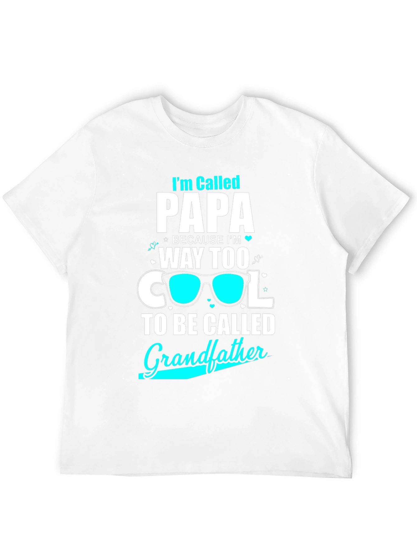 Cool Papa T-Shirt: Grandfather Humor Tee