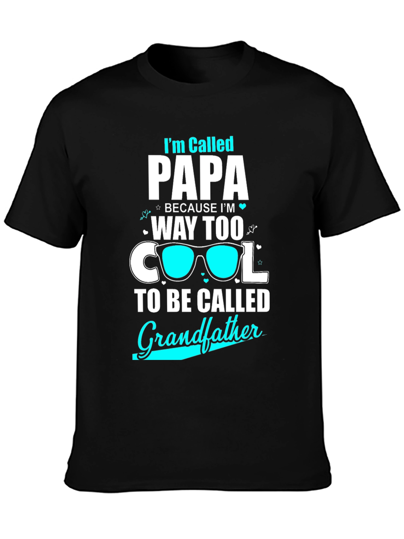 Cool Papa T-Shirt: Grandfather Humor Tee