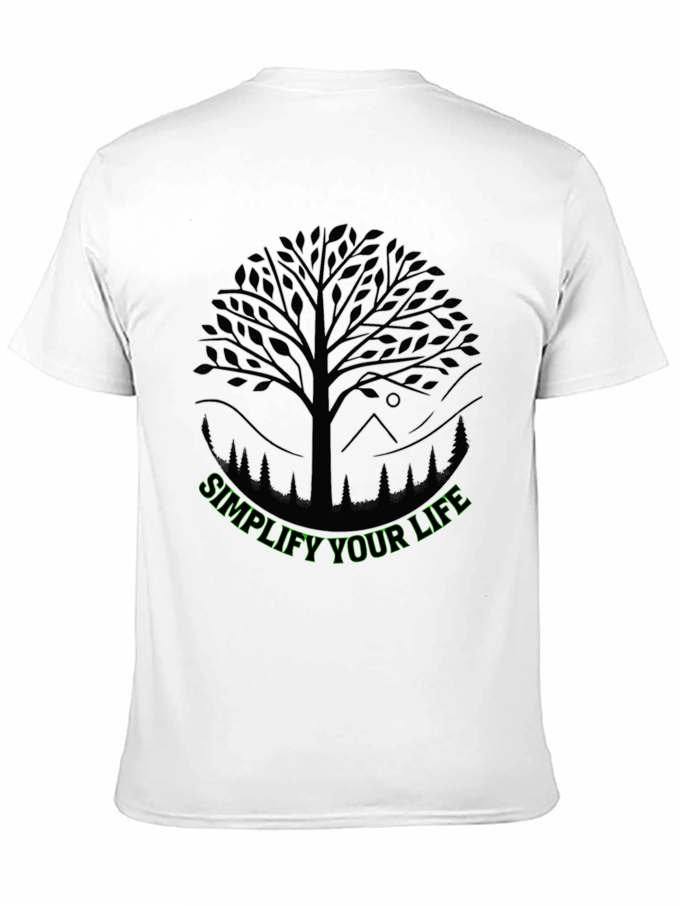 Simplify Your Life Tee - Nature Inspired Graphic T-Shirt
