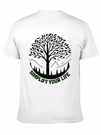 Simplify Your Life Tee - Nature Inspired Graphic T-Shirt